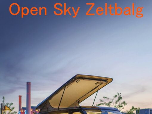 Reimo Vito V-Klasse EQV Aufstelldach open sky Zeltbalg offen
