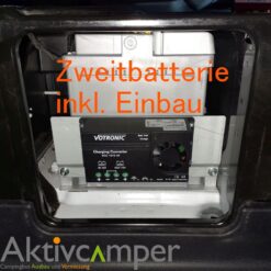 Zweitbatterie nachrüsten Mercedes Vito V-Klasse Viano 447 und 639 Batteriehalter