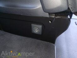 Stecker Motorhaube CEE 230V Landstrom Mercedes Vito Camper Sitzkonsole seitlich