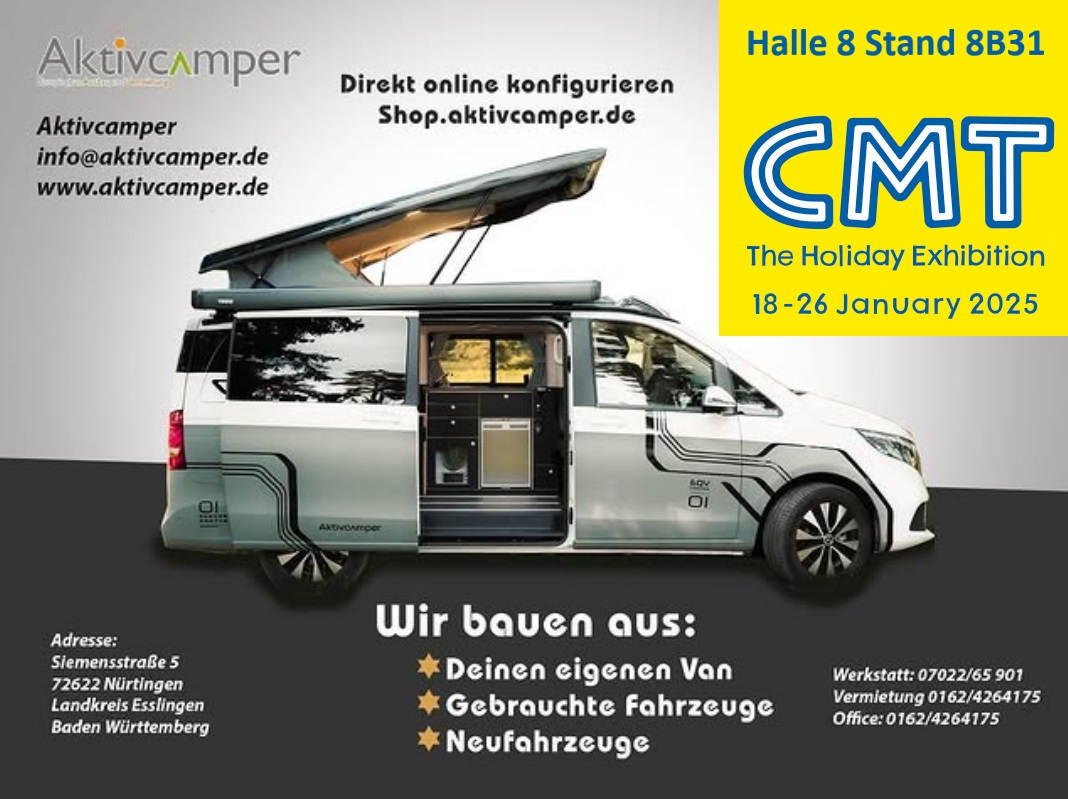 CMT 2025 Camper Aussteller Aktivcamper