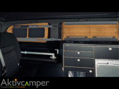 Fensterschrank mit Schiebeschrank Hängeschrank Modul Camper Vito V-Klasse EQV Mercedes Aktivcamper 2
